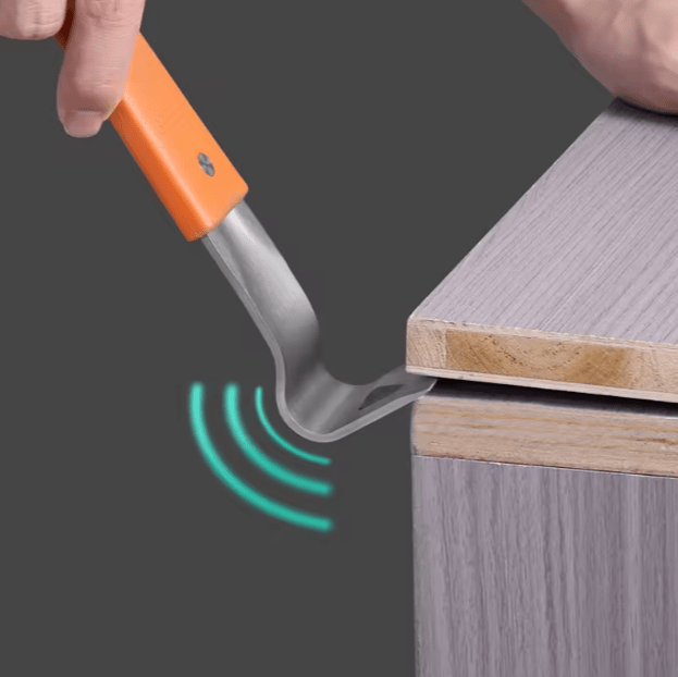 Palanca Raspador de instalación de puerta de madera Acero Inoxidable2