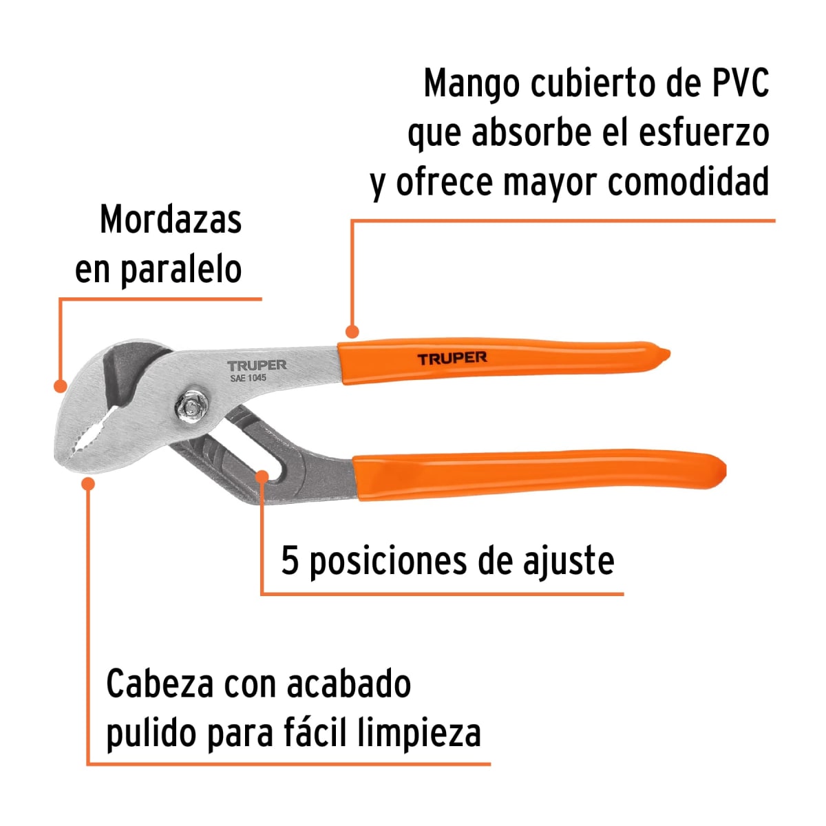 ALICATE PICOLORO 8