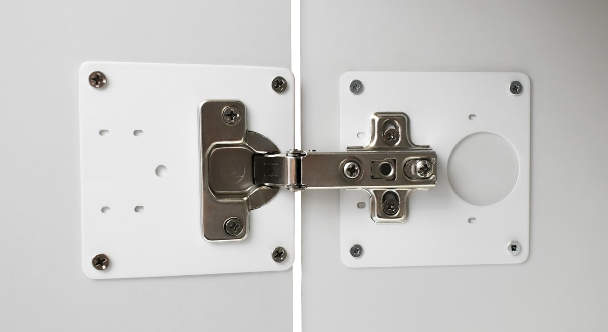 Placa Repara Bisagra 35 Blanco X par1