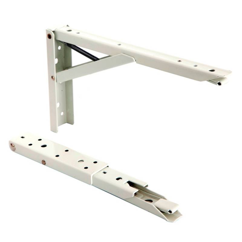 Soporte Angulo Plegable Blanco 12