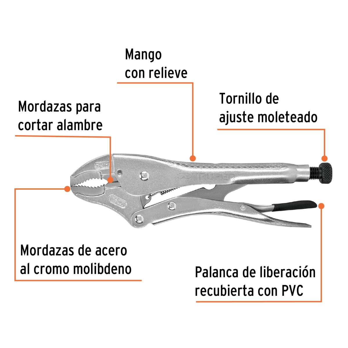 ALICATE DE PRESION 10