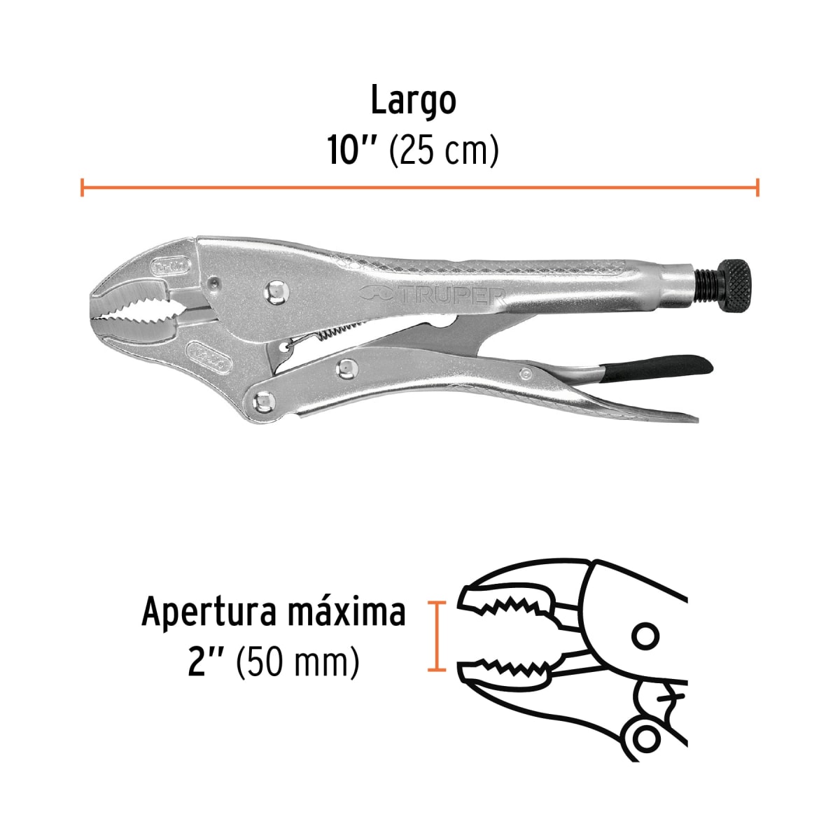 ALICATE DE PRESION 10