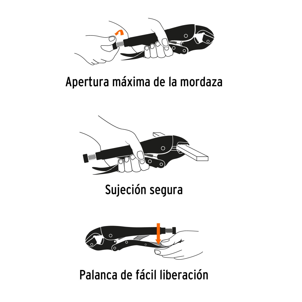 ALICATE DE PRESION 10