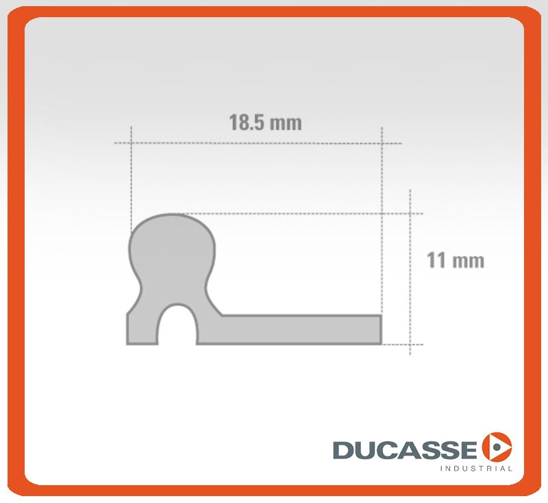 Riel Inferior D-52 3.0 mt.3