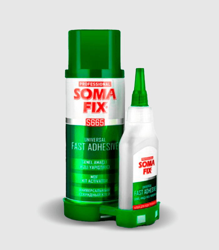 Somafix MDF 200ml + 50 gr Universal Fast Adhesive 0