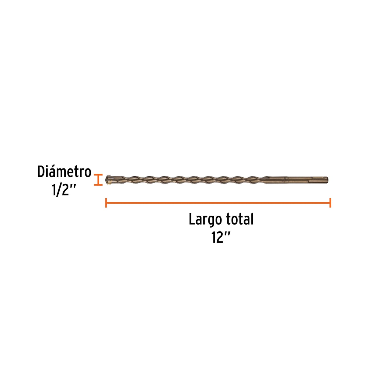 Broca P/Concreto SDS Plus 1/2 x 12