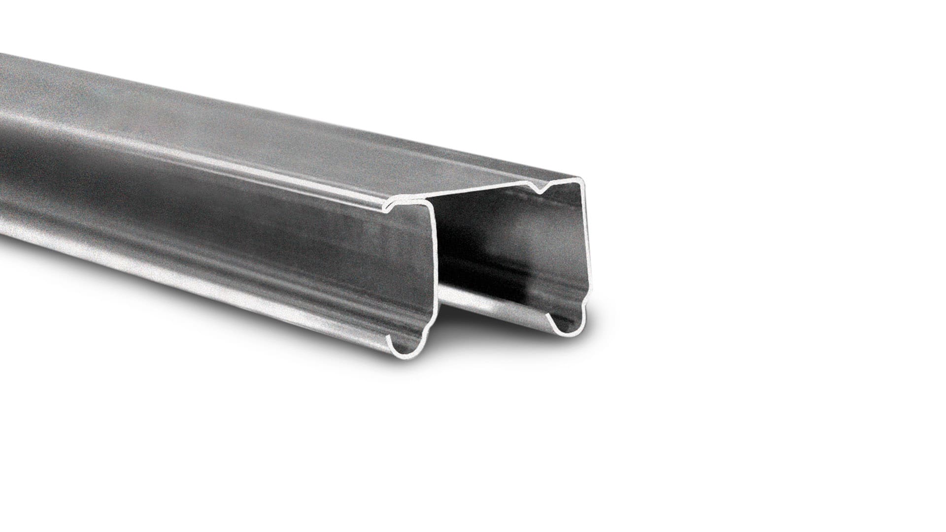 Riel U-20 2 mt. GALV.