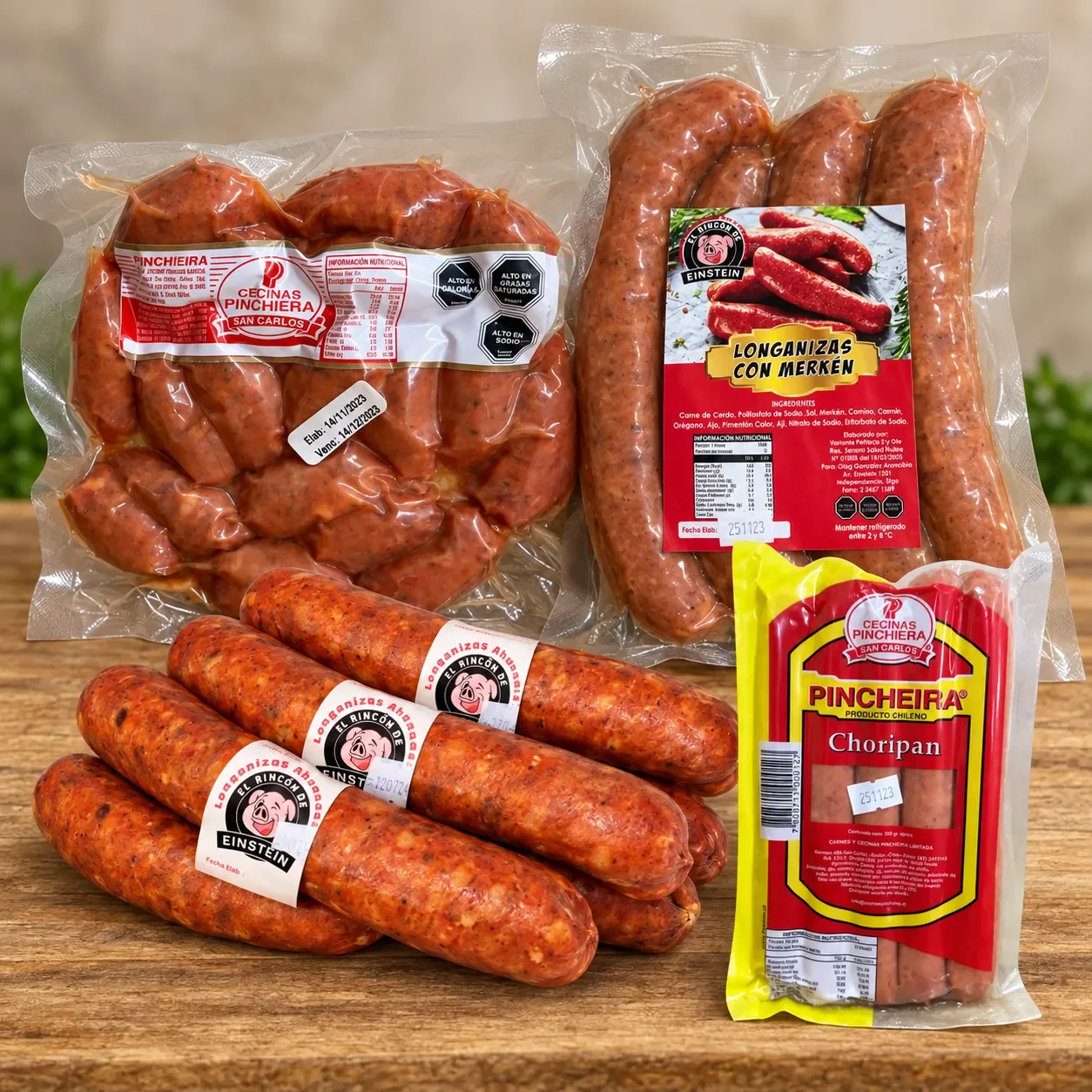 Longanizas y choricillos