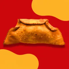 Empanada Queso Jamón Frita