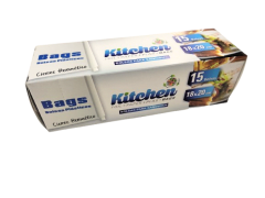 Bolsa Zipper hermética 18x20 cm 15 unid