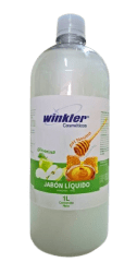 Jabón Líquido Winkler Botella 1 litro Manzana miel