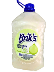 Detergente líquido Brik´s con un toque de suavizante 5L