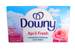 Toallitas para secadora Downy april fresh 34 unid