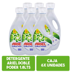 Detergente Líquido Ariel 1.8 litros Caja 6x Unidades