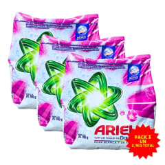 Detergente Ariel Polvo Aroma Downy Pack 3x 700g
