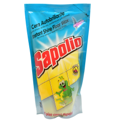 Cera líquida Sapolio autobrillante amarilla 300 mL