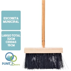Escobillón Municipal Ancho 32cm Fibra 15cm