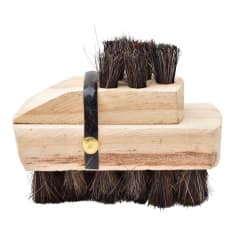 Escobilla Calzado Madera Pequeña Kit 2un 0