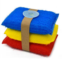 Esponja Espuma Suave Colores Pack 3 un