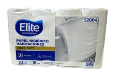 Papel higiénico Elite profesional doble hoja 16 rollos 20 m