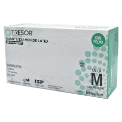 Guante Clínico Látex Tresor Talla M