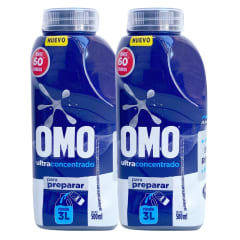 Detergente para diluir omo ultra power Pack 2 unidades