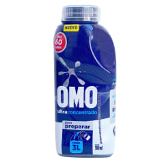 Detergente para diluir Omo ultra power rinde 3 L