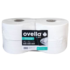 Papel Higienico Dispensador Ovella 4 Rollos 500 metros