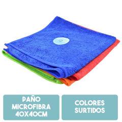 Paño microfibra 40x40 cm