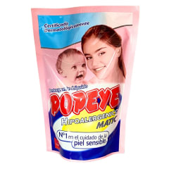 Detergente líquido Popeye hipoalergénico 800 mL