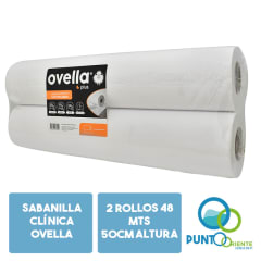 Sabanilla de camilla Ovella prepiacada 2x48 m