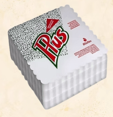 Servilleta gofrada Plus 12x12 cm