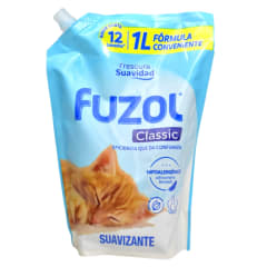 Suavizante Fuzol Classic Hipoalergénico 1 Lt 