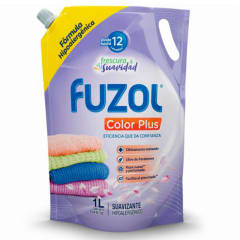 Suavizante Fuzol Hipoalergénico Color Plus 1litro