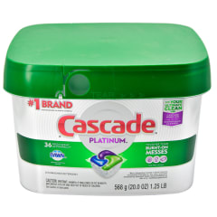 Tabletas Lavavajillas Cascade 36 unidades