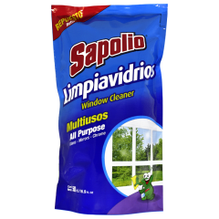 Limpia vidrios Sapolio multiusos recarga 500 mL
