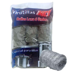 Rollo Virutilla Lana Key 6 unidades Sin Jabón