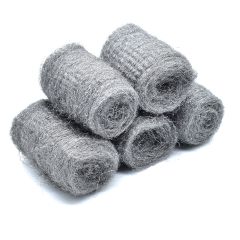 Rollo Virutilla Lana de Acero Sin Jabón Pack 5un