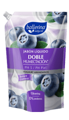 Jabón líquido Ballerina yogurt arandanos 750 mL