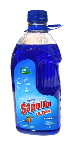 Detergente liquido Sapolio floral 3L1