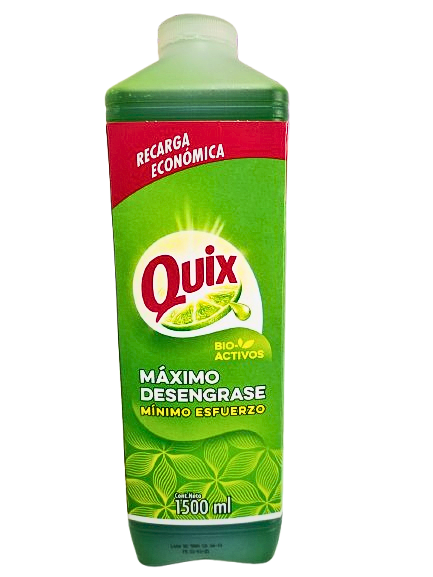 Lavalozas Quix limón recarga 1500 mL1