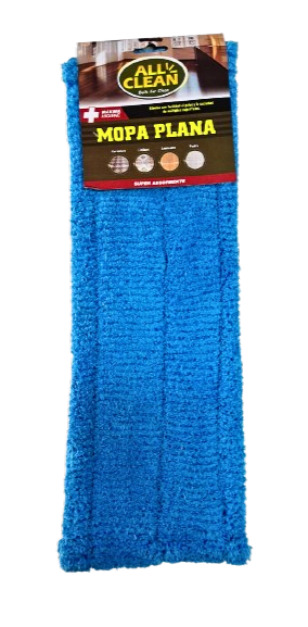 Repuesto de mopa plana microfibra All Clean1