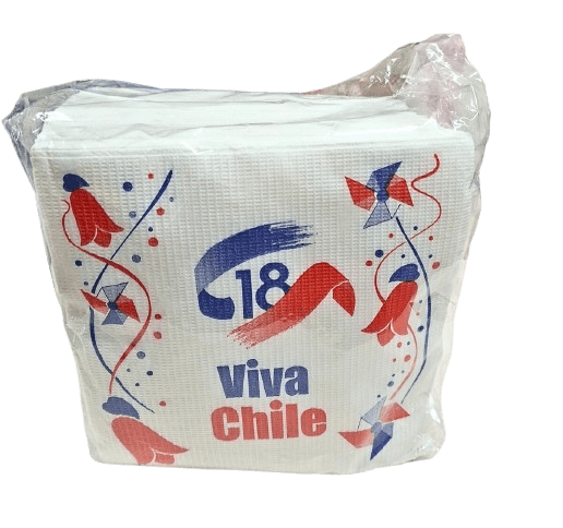 Servilleta Don Aurelio Viva Chile 100 unid1