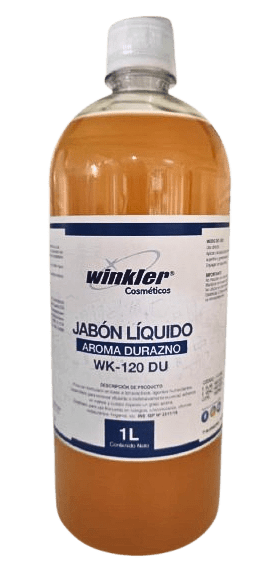 Jabón líquido Winkler durazno 1L1