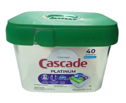 Tabletas Lavavajillas Cascade Platinium fresh 40 unid1