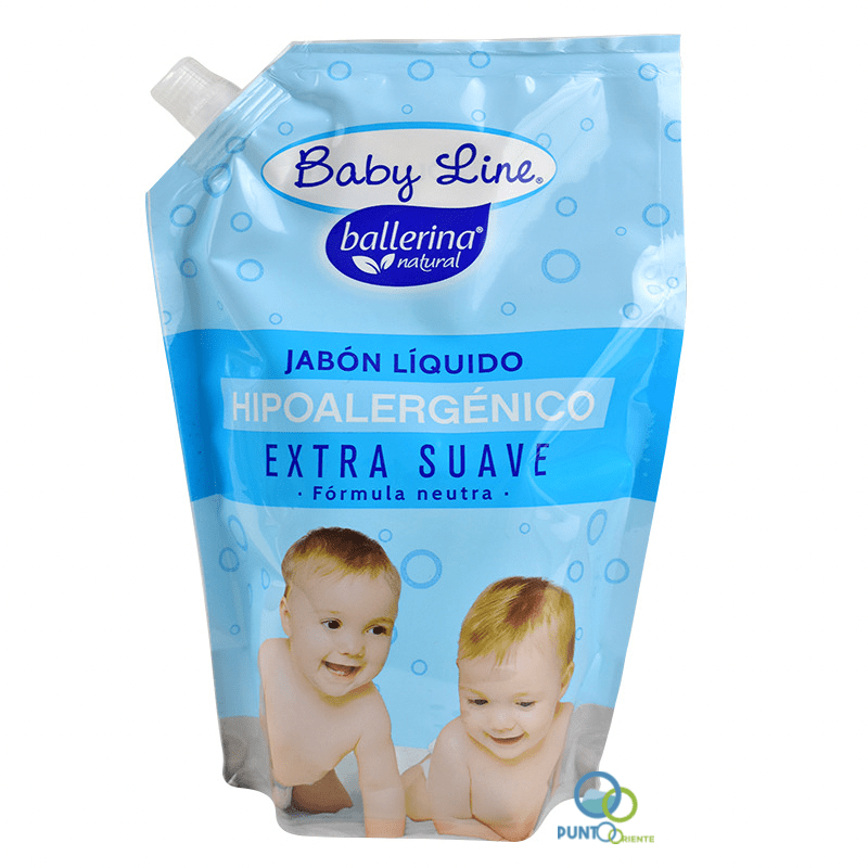 Jabón líquido Ballerina bebé hipoalérgenico doypack 750ml1