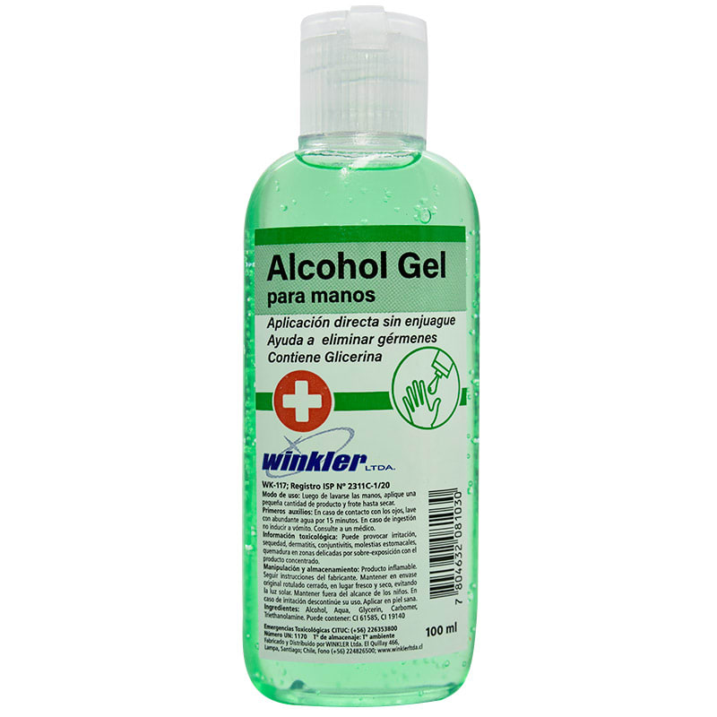 Alcohol Gel Winkler 70% Formato Individual 100ml1