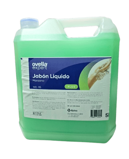 Jabon liquido Ovella manzana 5L1