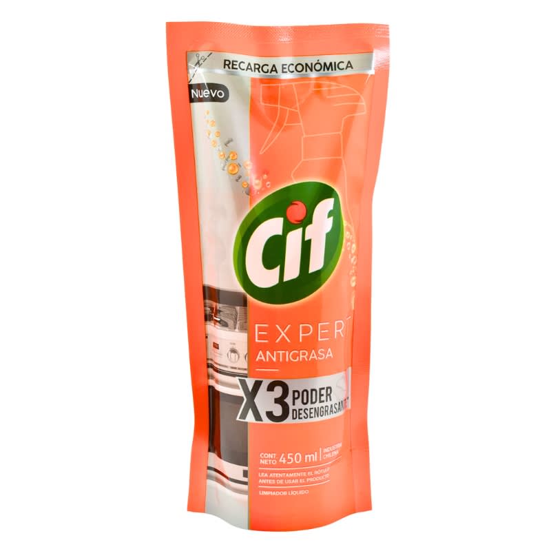 Limpiador Antigrasas Cif Doypack 450ml1