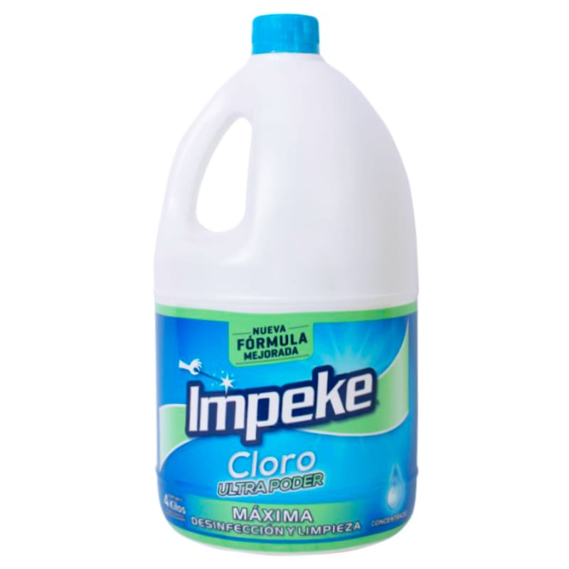 Cloro Líquido Impeke Concentrado 4kg1
